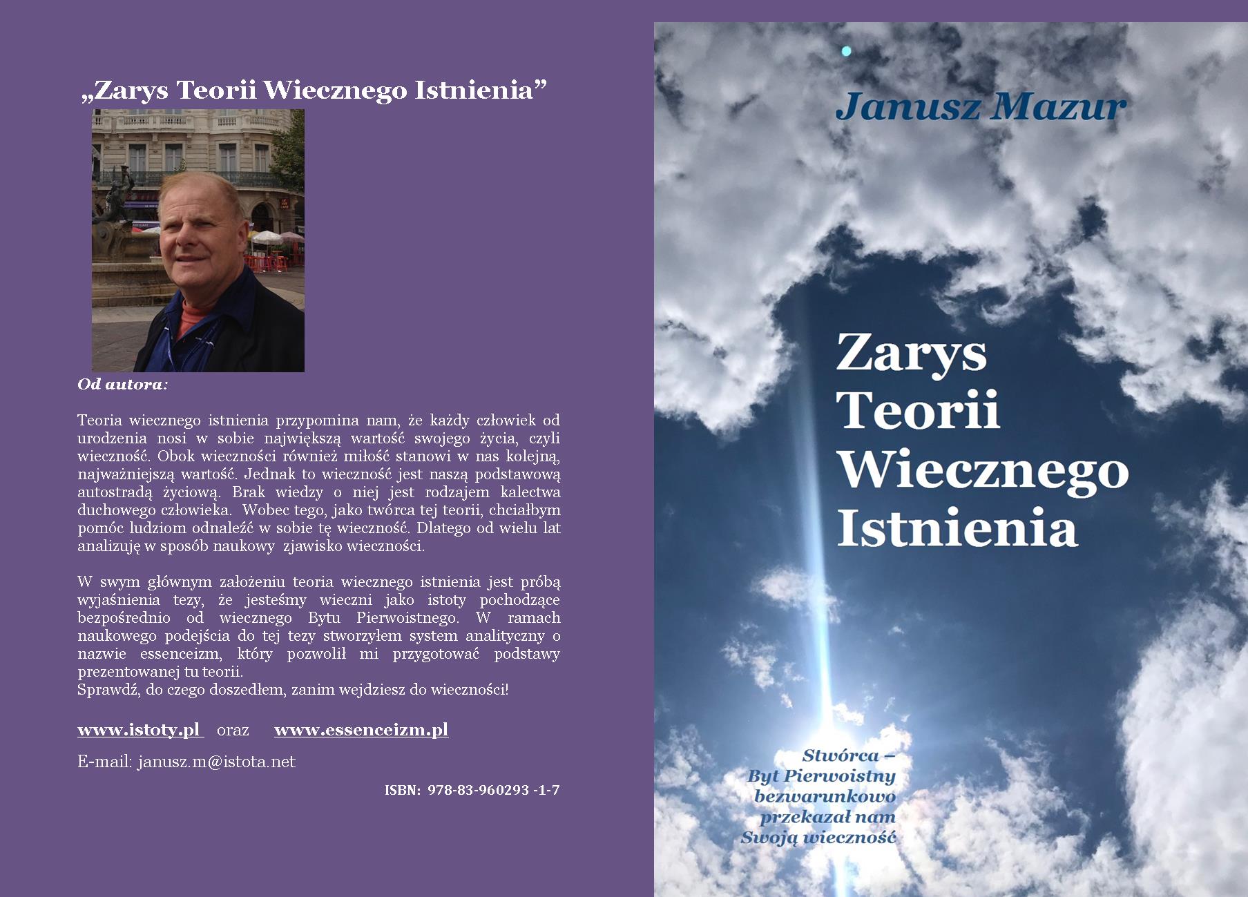 Okadka_Zarys Teorii wiecznego istnienia